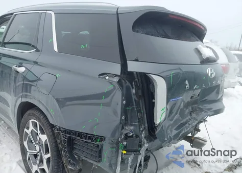 2022 Hyundai Palisade Calligraphy из США, поврежденный, VIN KM8R7DHE8NU460366